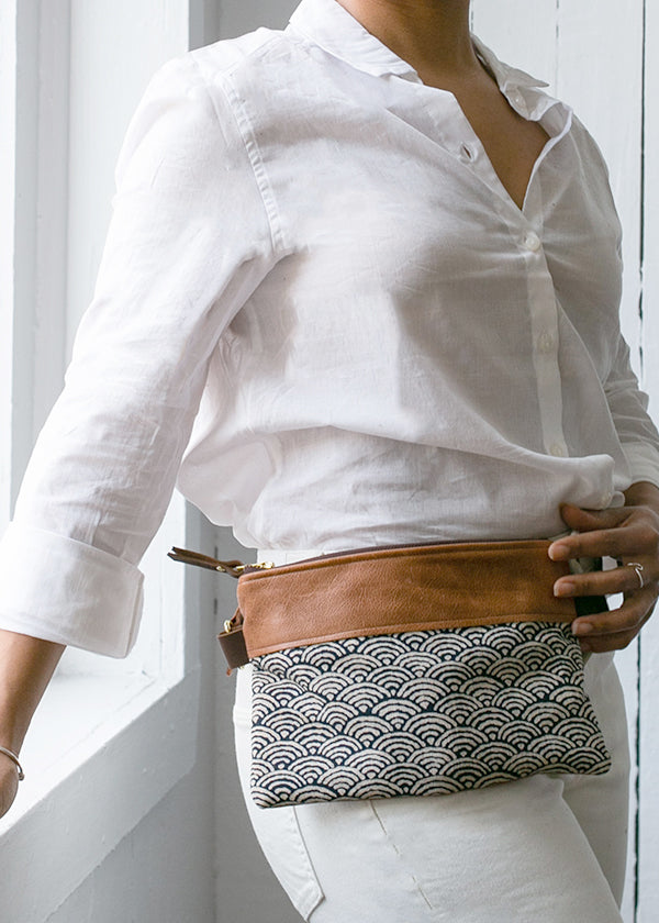 Avalon Belt Bag - Waves - GraceDesign