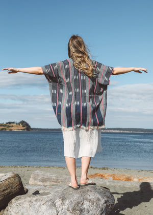 Soleil Cloak 3 - Summer Textile Wrap