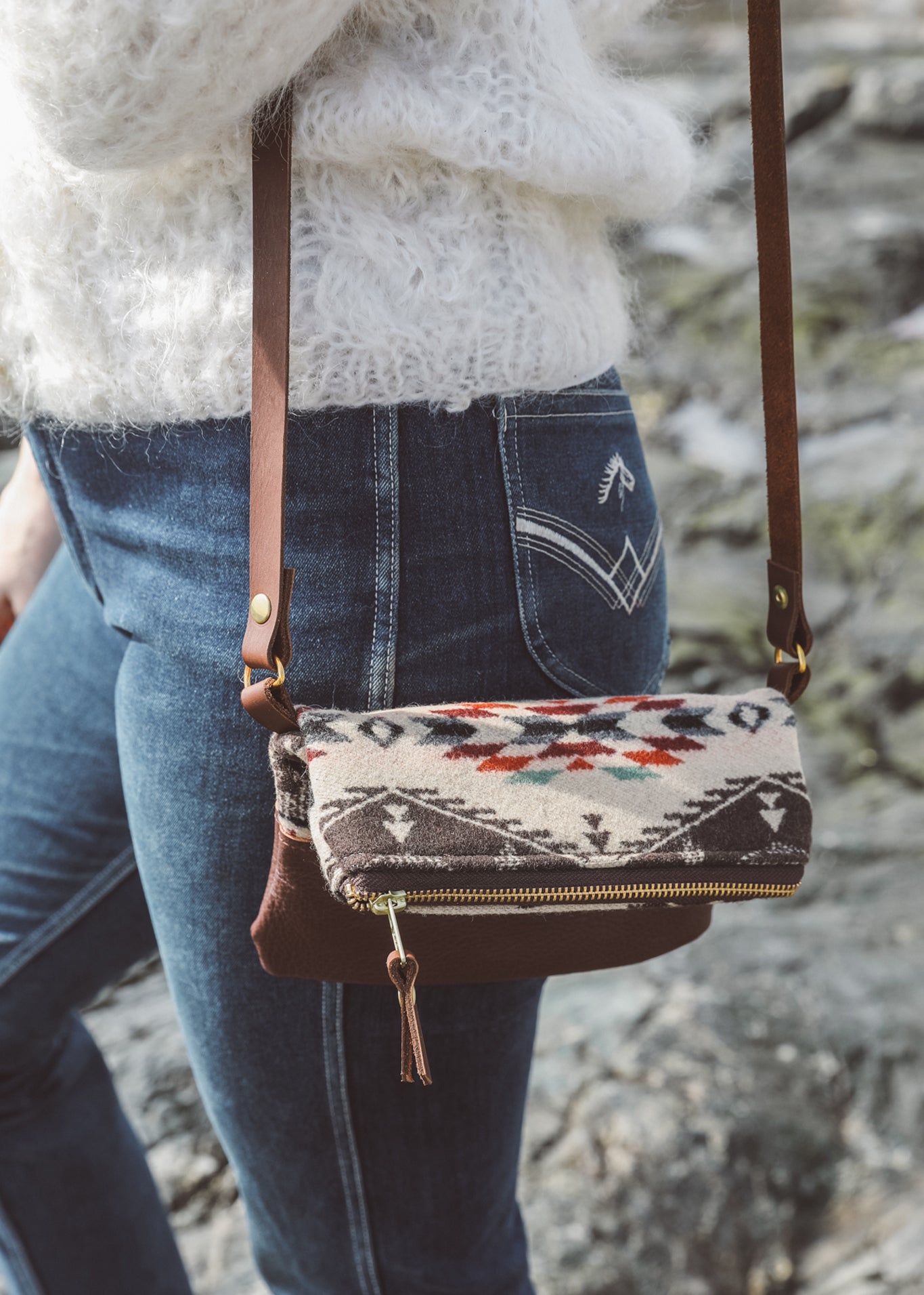 Belinda Mini Crossbody - Driftwood