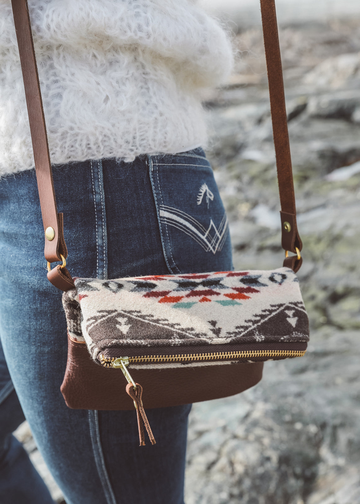 Belinda Mini Crossbody - Driftwood