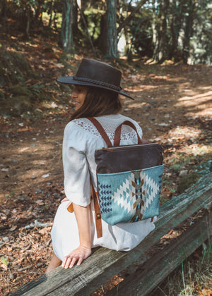 Tofino Backpack | Aquarius Brown