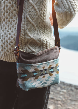 Tofino Crossbody | Aquarius Brown
