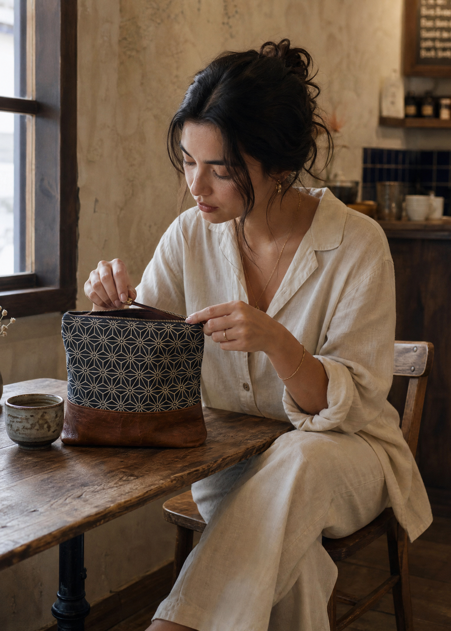 Belinda Organizer Pouch | Geometric