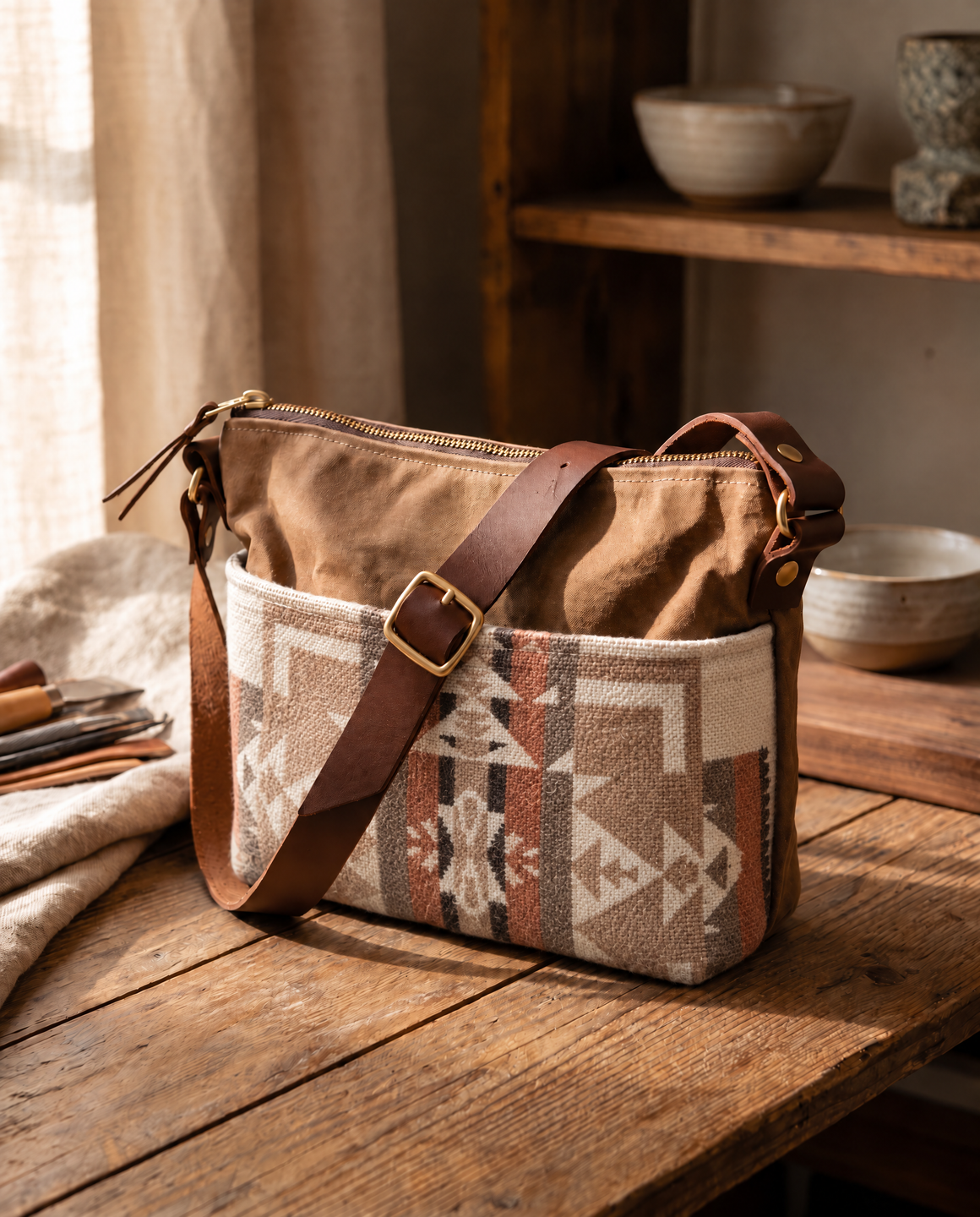 Tofino Crossbody | Smoked Clay