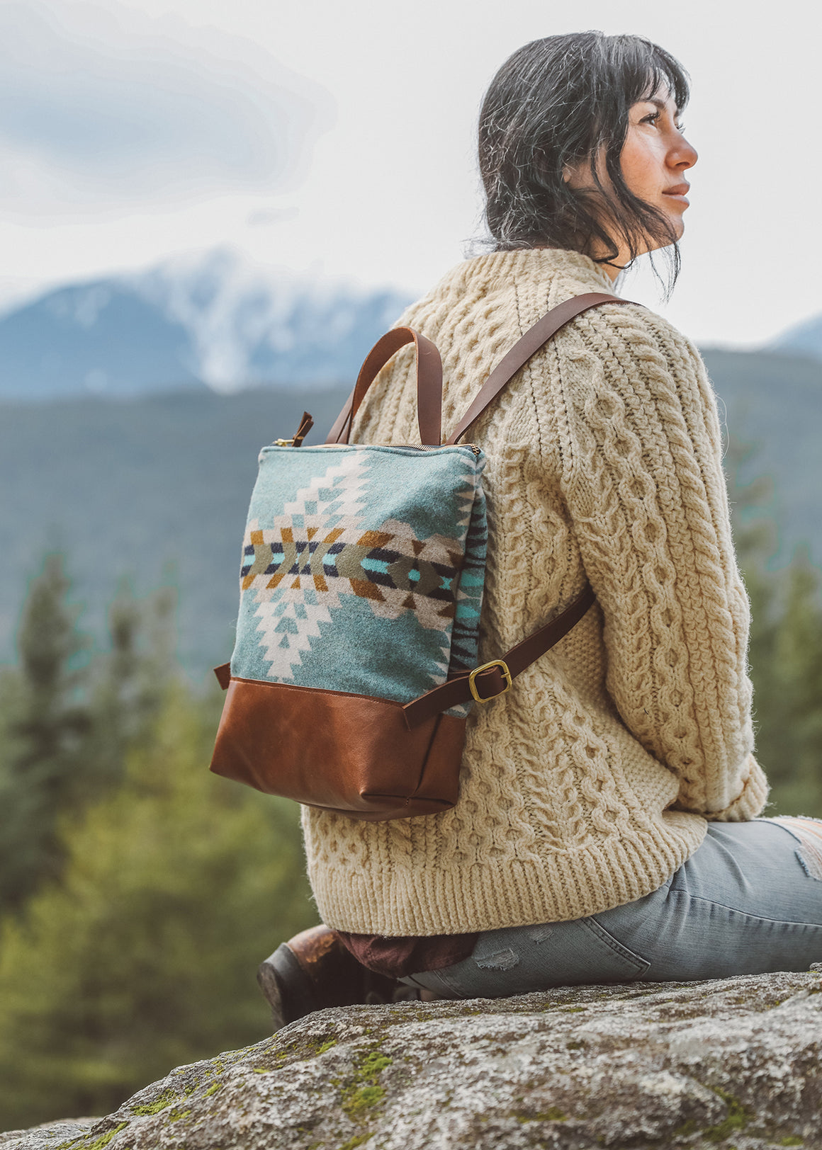 Voyageur Backpack | Aquarius
